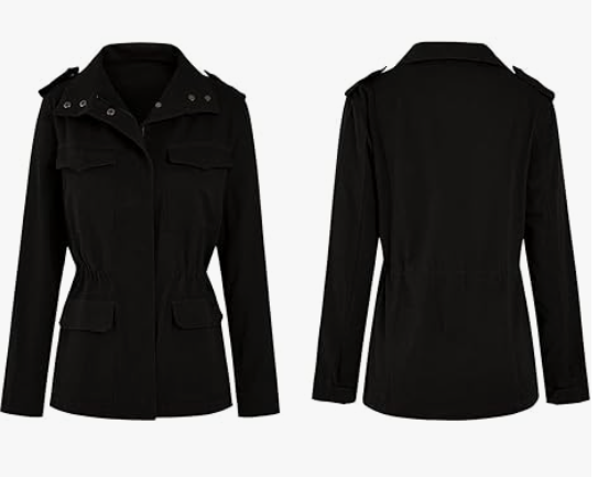 Vrouwen lente casual lange utility tussenjas
