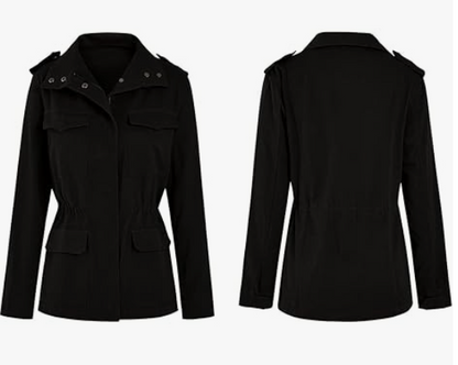 Vrouwen lente casual lange utility tussenjas