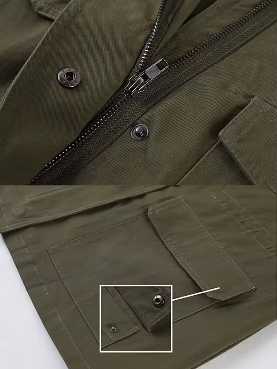 Vrouwen lente casual lange utility tussenjas
