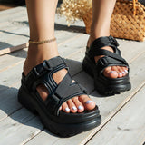 Josephine - Grote Platform Strap Sandalen Voor Vrouwen