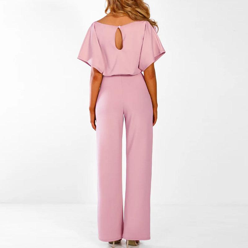 Annette - Jumpsuit met Korte Mouwen
