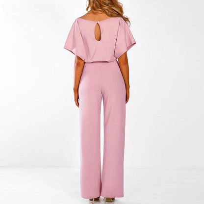 Annette - Jumpsuit met Korte Mouwen