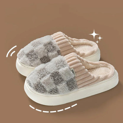 Zachte Winter Pantoffels voor Vrouwen met Comfortabele Dikke Zool