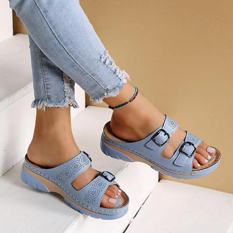 Catia - Ademende verstelbare comfort sandalen voor dames