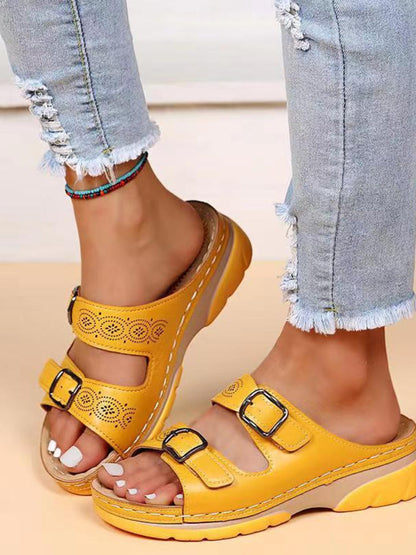 Catia - Ademende verstelbare comfort sandalen voor dames