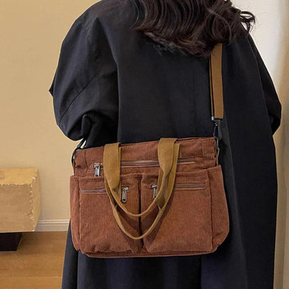 Camilla - Schoudertas met Meerdere Vakken in Modern Design voor Dames