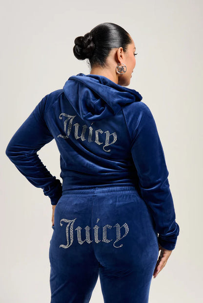 Luxe Zachte Velours Trainingspak Set voor Vrouwen