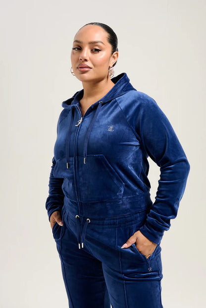 Luxe Zachte Velours Trainingspak Set voor Vrouwen