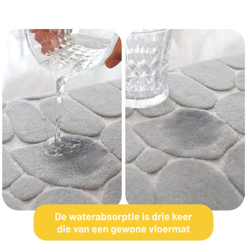 3-Delige Badkamermattenset Zacht en Absorberend