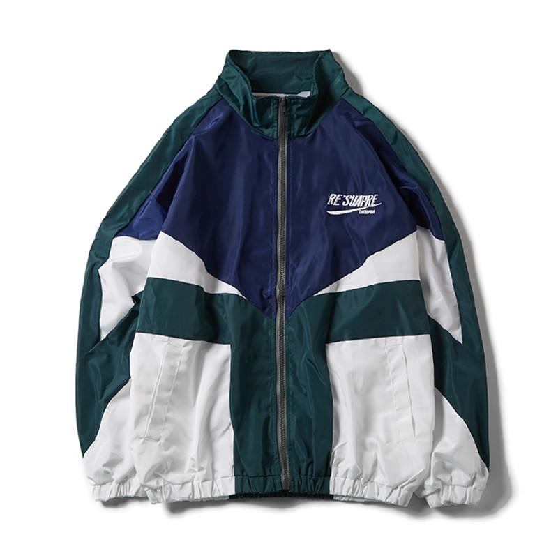 ZipPulse - Sportieve Zip-Up Jas met Kleurblokken