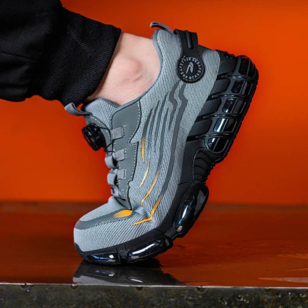 Sportieve Orthopedische Veiligheidsschoenen met Stalen Neus voor Heren