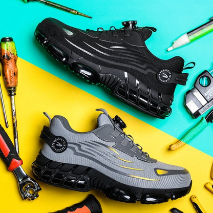 Sportieve Orthopedische Veiligheidsschoenen met Stalen Neus voor Heren