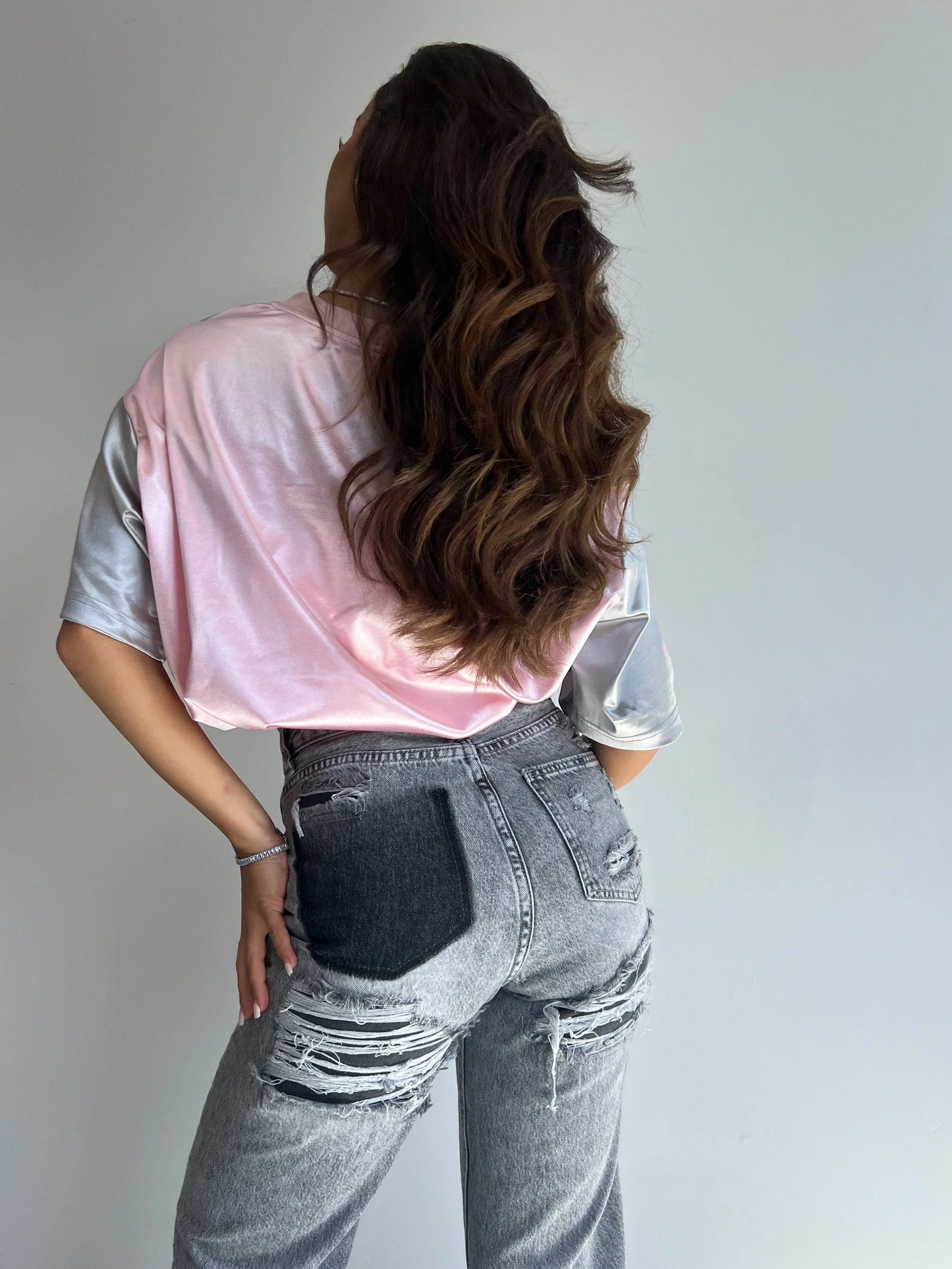 Trendy High Waist Jeans Voor Dames Met Ripped Details En Rechte Pijpen