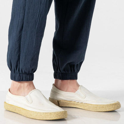 Heren Joggerbroek Met Trekkoord En Elastische Boorden