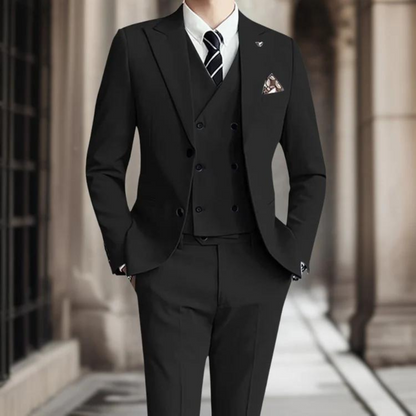 Herenpak 3-delig Suit Set Slim Fit met voor Bruiloft en Zakelijk