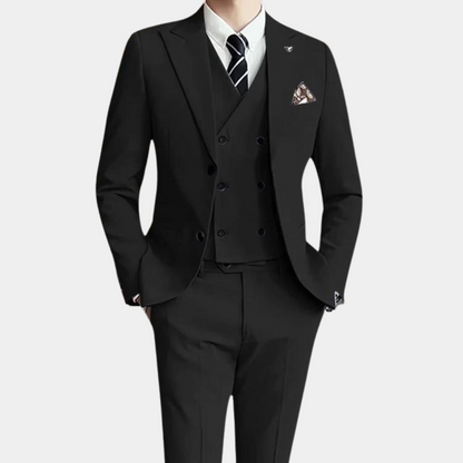 Herenpak 3-delig Suit Set Slim Fit met voor Bruiloft en Zakelijk