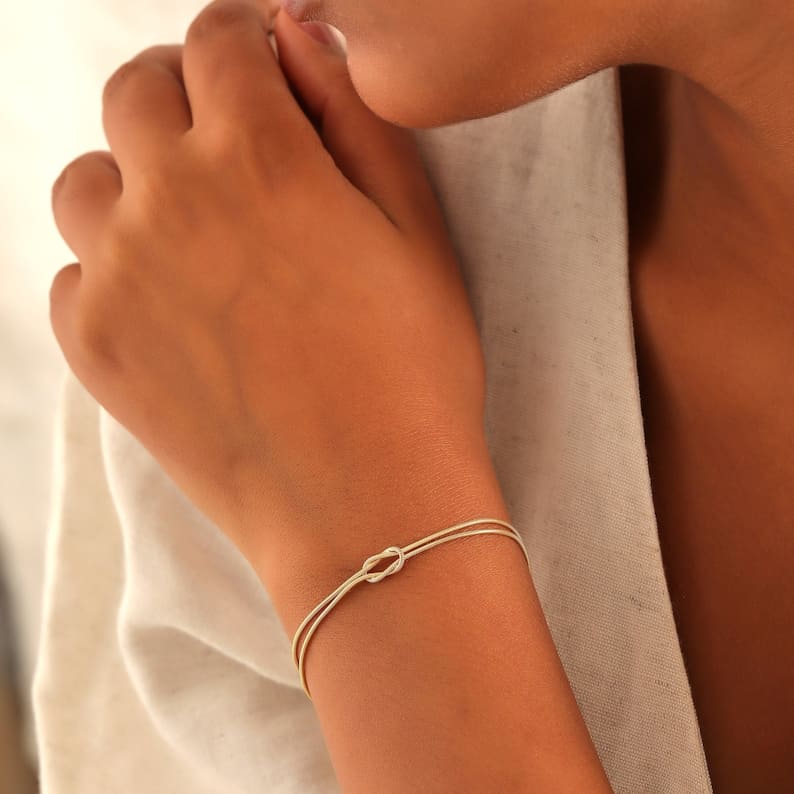 Amaryllis - Liefdesknoop Armband