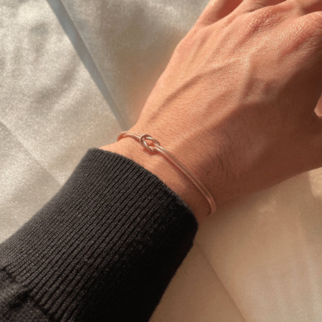 Amaryllis - Liefdesknoop Armband