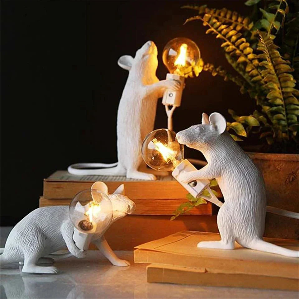 Speelse Tafellamp Met Muis Design