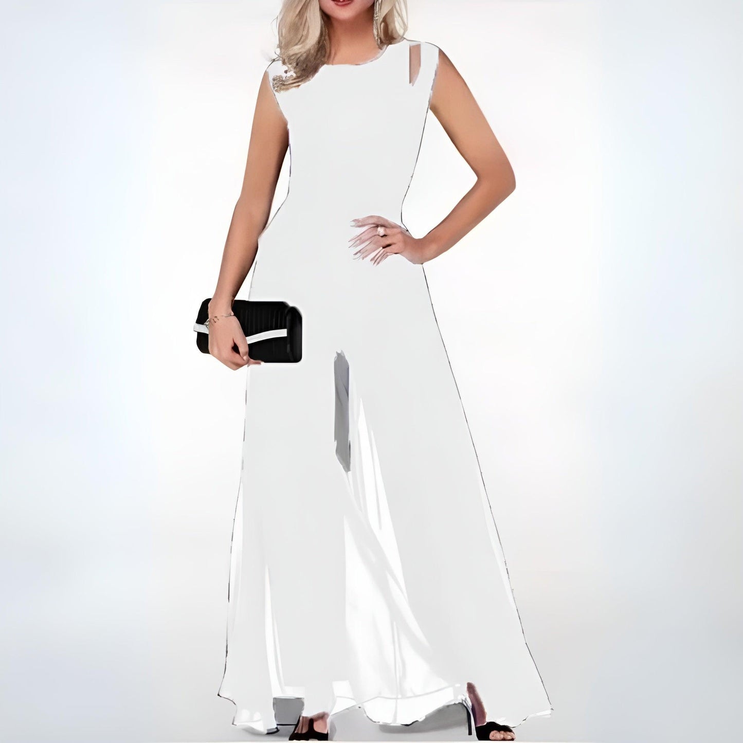 Patricia - Elegante Mouwloze Jurk voor Vrouwen