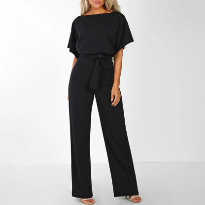Annette - Jumpsuit met Korte Mouwen