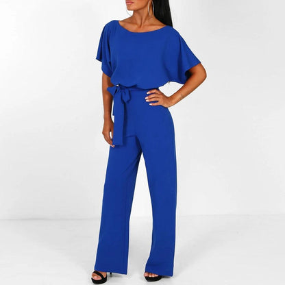 Annette - Jumpsuit met Korte Mouwen
