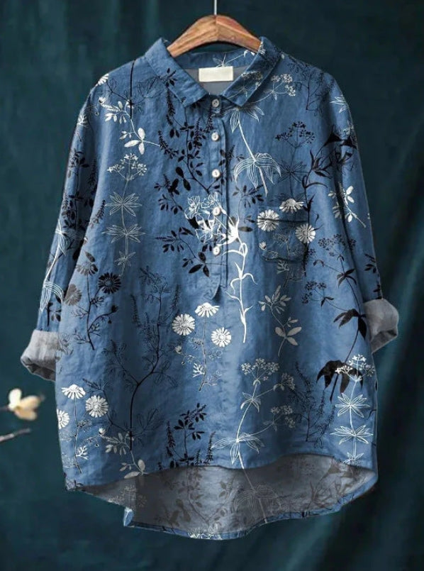 Noretta - Blouse met bloemenprint voor dames