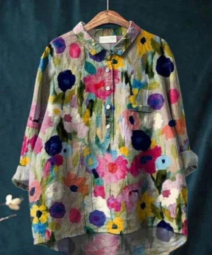 Noretta - Blouse met bloemenprint voor dames
