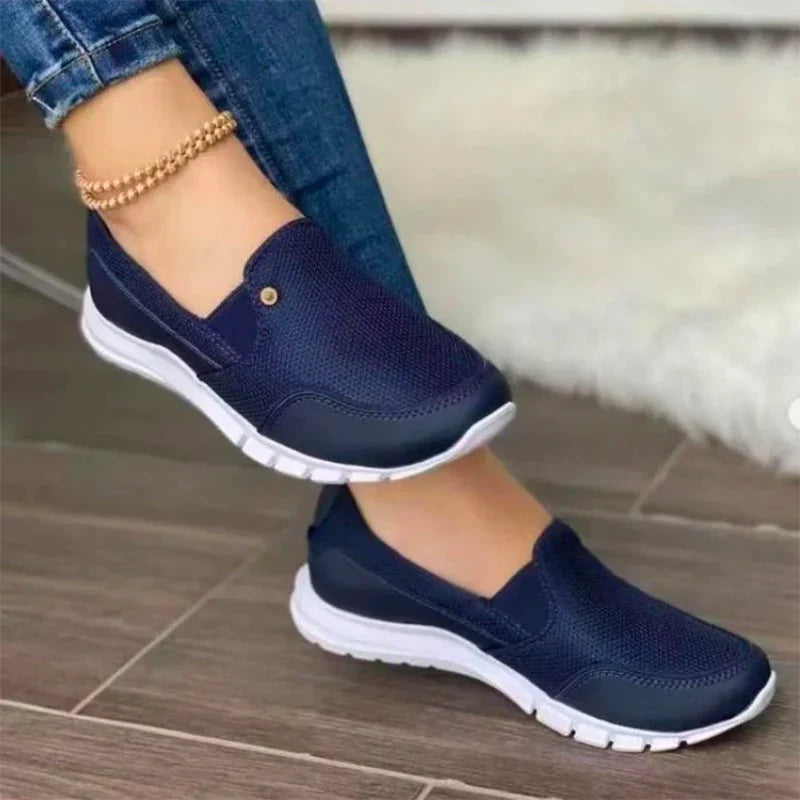 Oana - Lichtgewicht Slip-On Sneakers Met Ademende Pasvorm voor Vrouwen