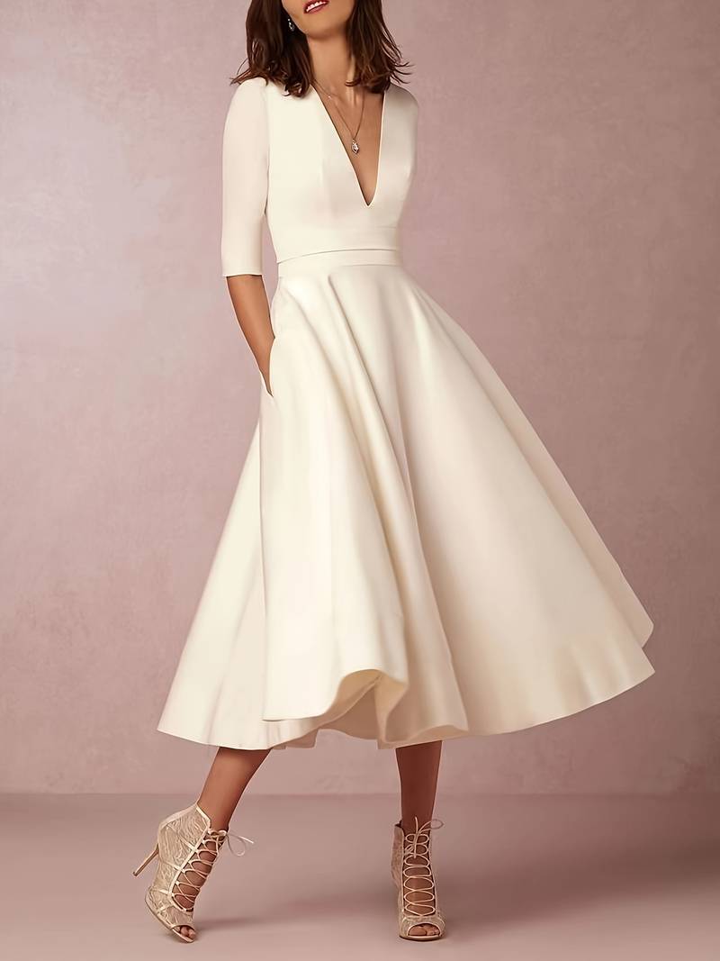 Nadine - Elegante Retro Swingjurk voor Vrouwen