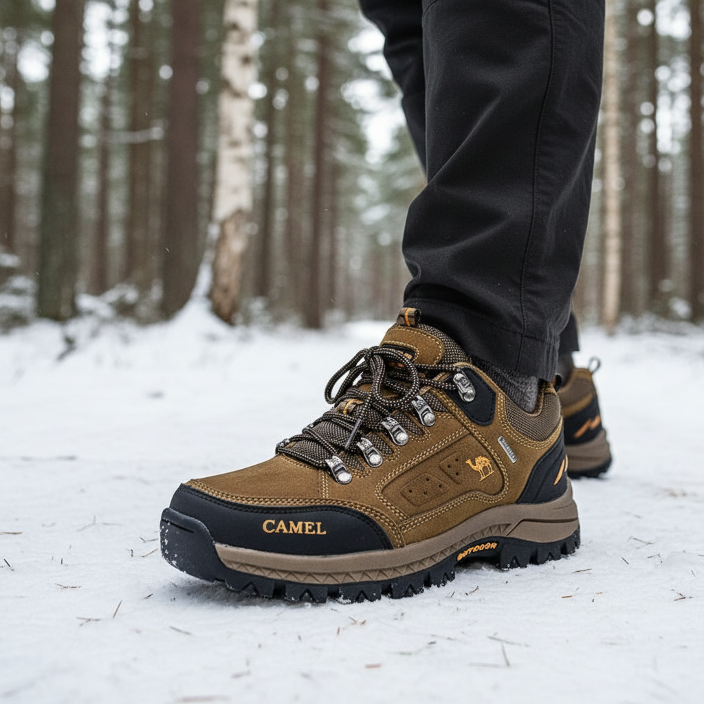 Heren Wandelschoenen Outdoor Trekking Met Antislip Zool