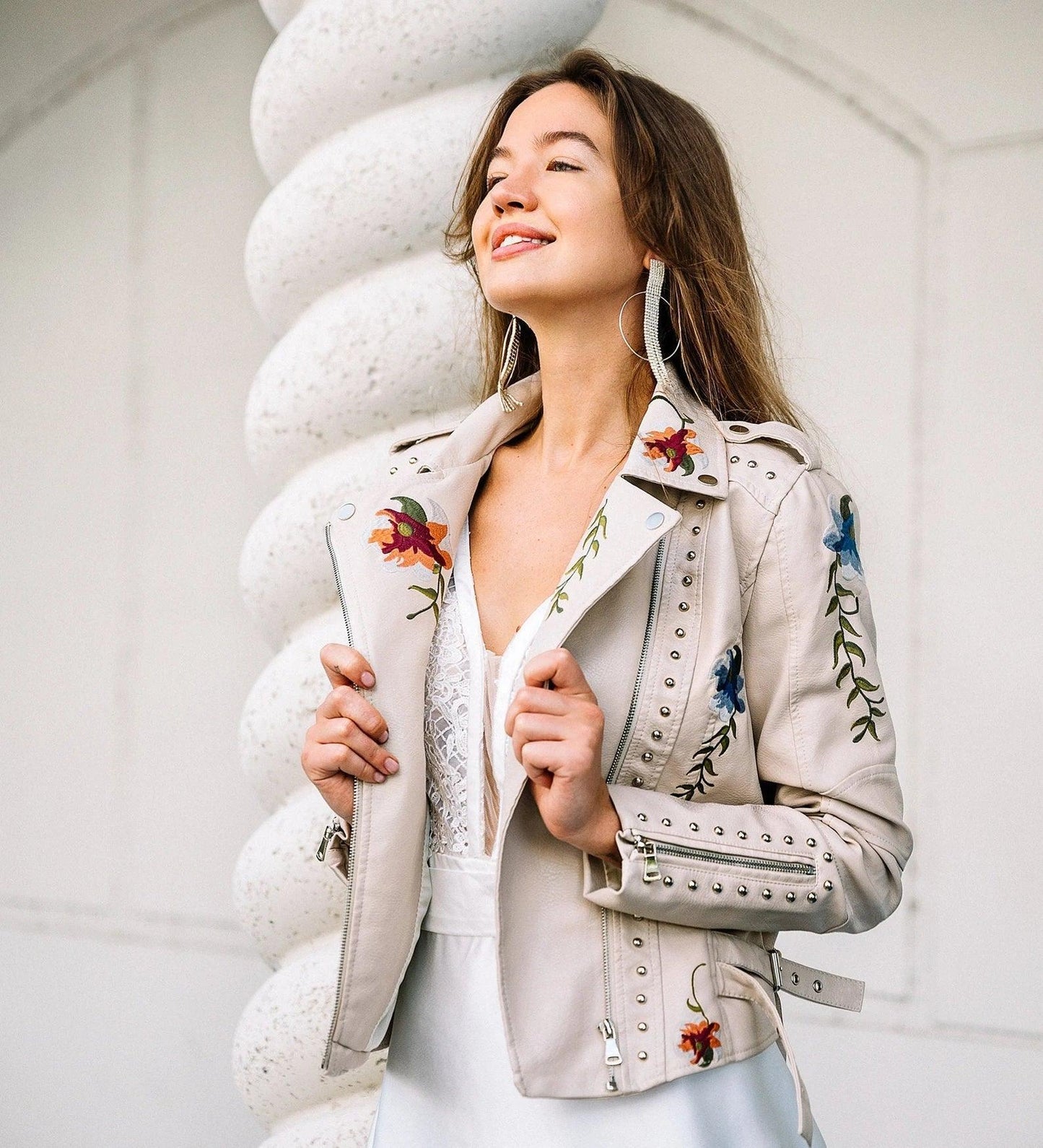 Laura - Chique Jas met Bloemendesign