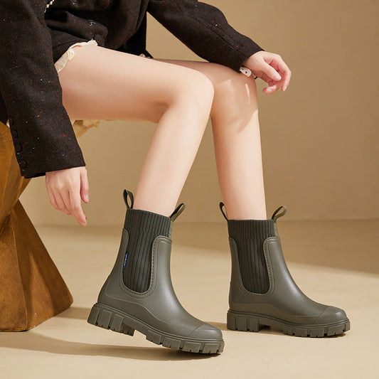 Waterdichte Enkellaarzen Met Antislip Zool Voor Vrouwen