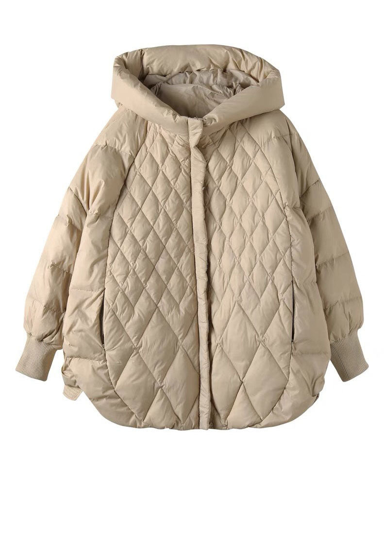 Dames Oversize Puffer Winterjas met Capuchon en Rits