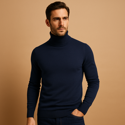 Winter Coltrui Gebreid Warm Zacht Slim Fit voor Heren