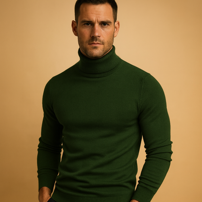 Winter Coltrui Gebreid Warm Zacht Slim Fit voor Heren