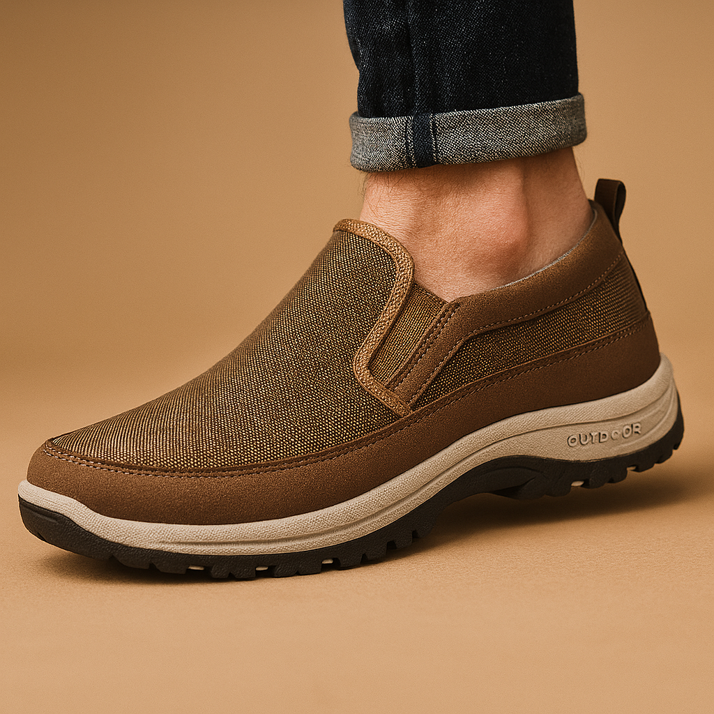 Comfortabele Sneakers Instappers met Antislip Zool voor Heren