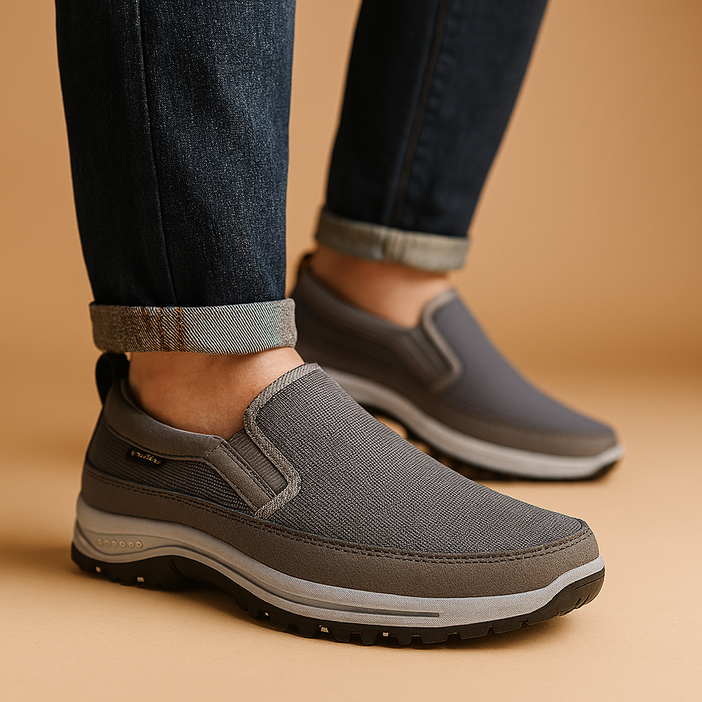 Comfortabele Sneakers Instappers met Antislip Zool voor Heren