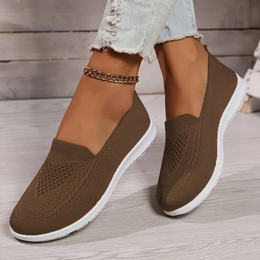 Susanne - Instapsneakers met Hartpatroon en Comfortzool