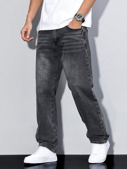 Casual Denim Regular Fit Heren Jeans met Rechte Pasvorm
