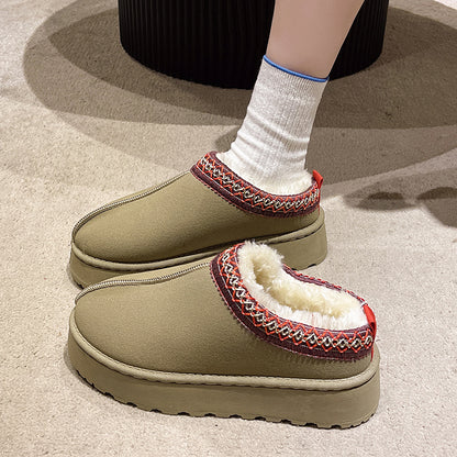 Gevoerde Suede Tasman Slippers voor Dames