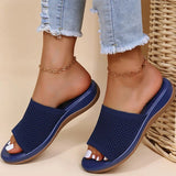 Jacqueline - Ademende Mesh Slip-On Sandalen Voor Vrouwen