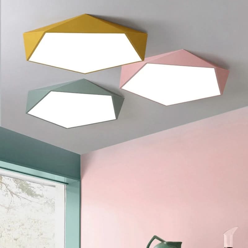 Scandinavische Zeshoekige LED Plafondlamp