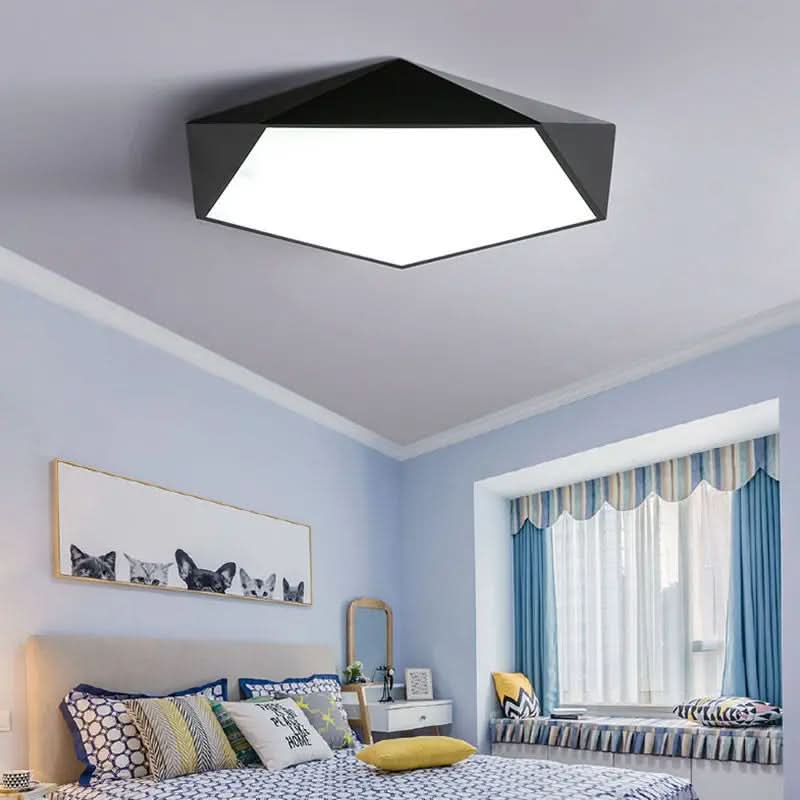 Scandinavische Zeshoekige LED Plafondlamp