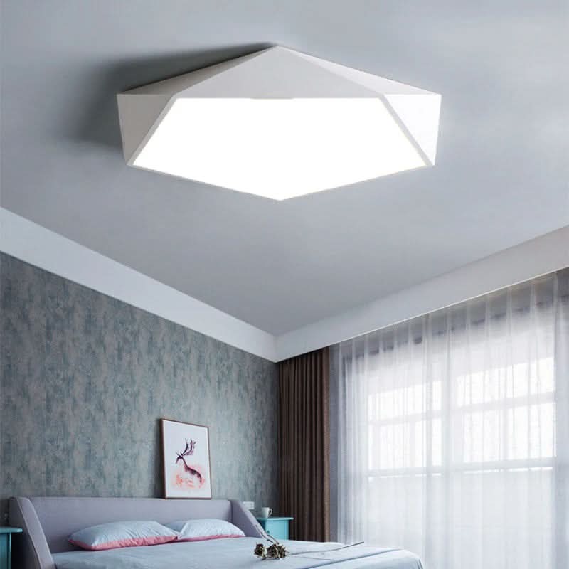 Scandinavische Zeshoekige LED Plafondlamp