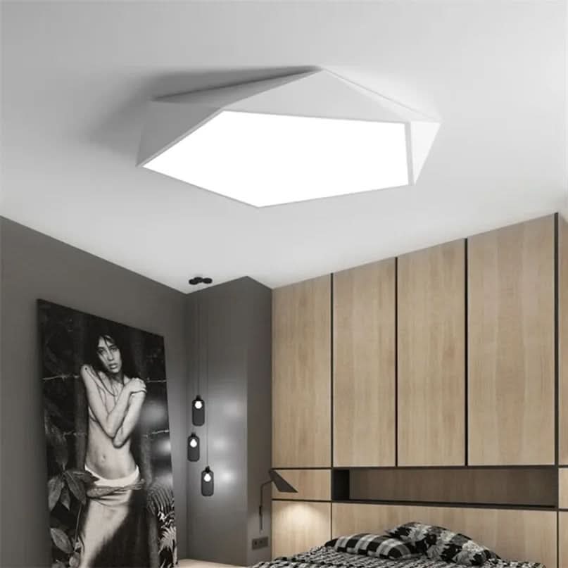 Scandinavische Zeshoekige LED Plafondlamp