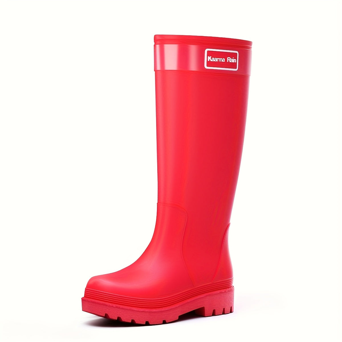 Trendy Dames Regenlaarzen Met Antislip Zool En Hoog Model