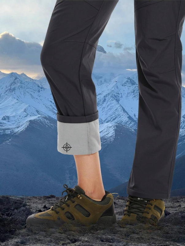 Vrouwen winter sportbroek waterdicht gevoerd