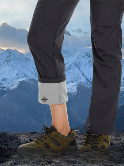 Vrouwen winter sportbroek waterdicht gevoerd