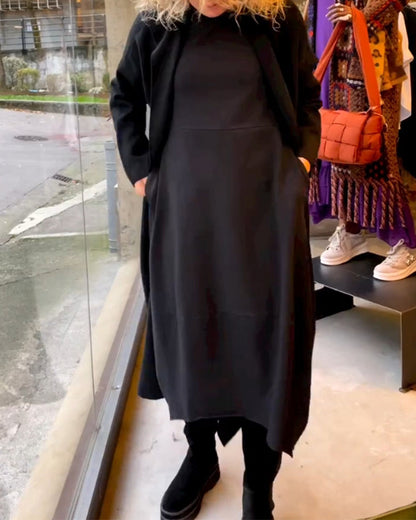 Elegante Zwarte Dames Gala Jurk Avond